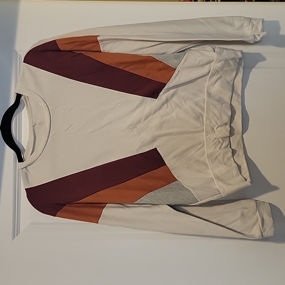 Arizona long-sleeved color block sweater